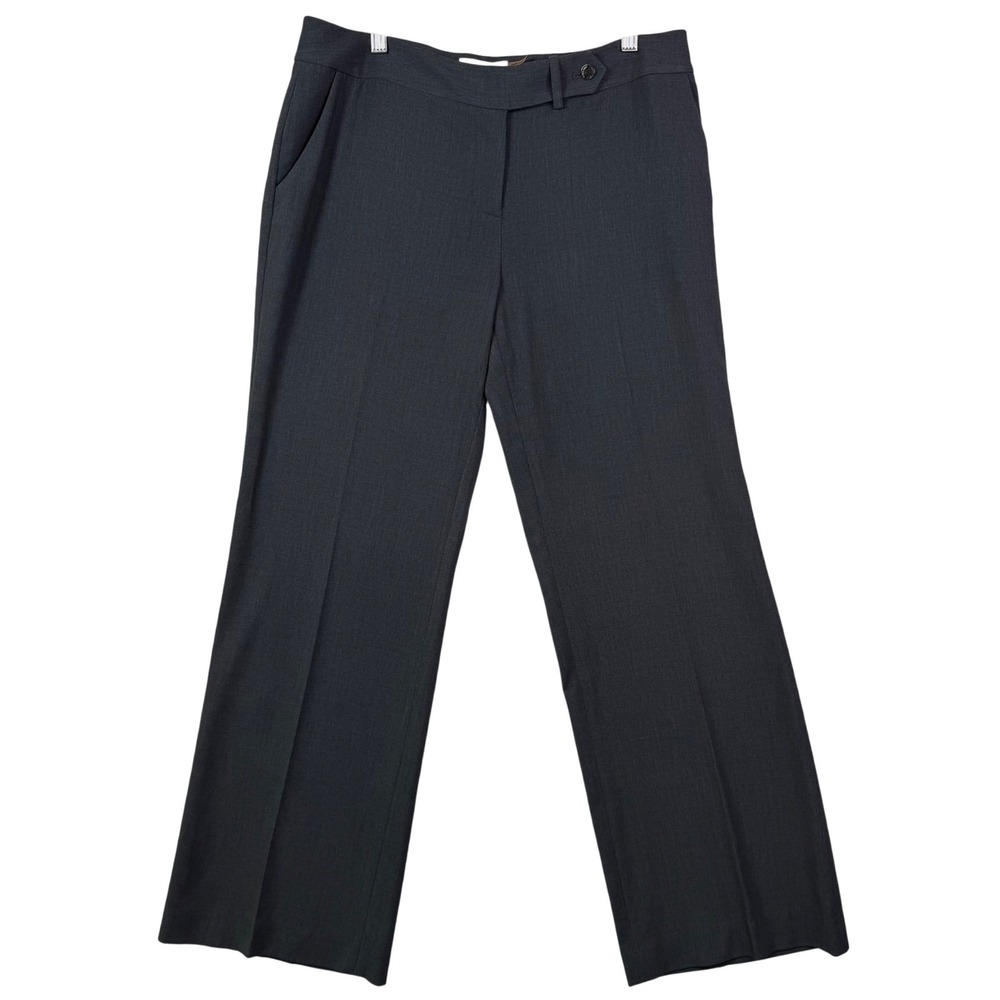 Calvin Klein Classic Fit Dress Pants‎ Womens Size 10 Gray Career Office
